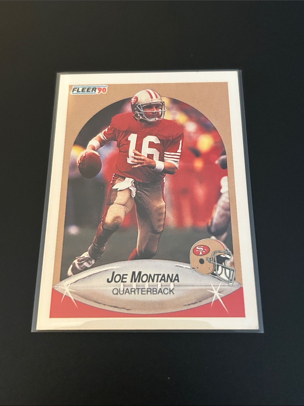 Joe Montana Football Trading Card - San Francisco 49ers